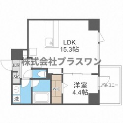 BRAVE徳井町の物件間取画像